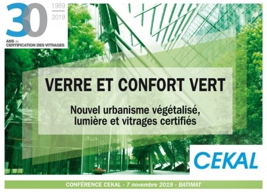 "Verre et confort vert - Nouvel urbanisme végétalisé, lumière et vitrages certifiés"